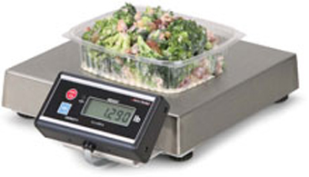 AVERY BRECKNELL, 6112 PORTION SCALE, TOUCHLESS ZERO WITH 7' DISPLAY CABLE, NO BRACKET, 240 OZ X 0.1 OZ, SIX DIGIT LCD DISPLAY
